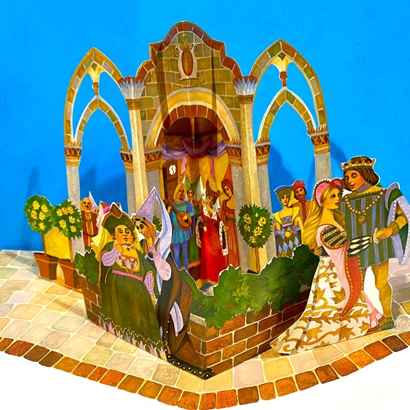 CINDERELLA VTG 90’s A TROLL POP-UP BOOK HARDCOVER A CUTE CLASSIC TALE! - Picture 3 of 16